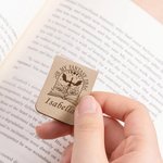 Personalized Fantasy Book Dragon Velaris Sword Design Magnetic Bookmark Clip with Name Birthday Gift for Book Lover Bookworm