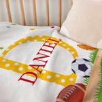 Personalisierte Giraffe Eule Meerjungfrau weiche Decke mit Namen und Initialen Home Decor Baby Dusche Geburtstag Geschenk für Familie Kinder