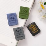 Personalized Fantasy Book Dragon Velaris Sword Design Magnetic Bookmark Clip with Name Birthday Gift for Book Lover Bookworm