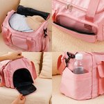 Grand sac de voyage Duffel avec nom et multi-compartiments Cadeau d'anniversaire pour les amoureux de la danse