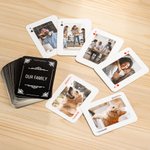 Personalized Photo Playing Cards with Text 54 Card Deck Board Game Party Favor Entertainment Housewarming Gift for Family Friends