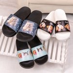 Pantofole personalizzate con foto di cani e gatti con icona e nome per chi ama gli animali.