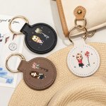 Personalized Birth Flower Bouquet Cartoon Portable Strong Magnetic Leather Hat Clip with Name Travel Accessories Birthday Gift for Women Girls