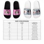 Pantofole personalizzate con foto di cani e gatti con icona e nome per chi ama gli animali.