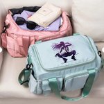 Grand sac de voyage Duffel avec nom et multi-compartiments Cadeau d'anniversaire pour les amoureux de la danse