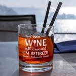 Verre à Whisky Personnalisé avec Nom 3 Styles à Choix Thème 