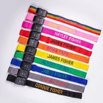 Personalisierter Verstellbarer Koffergurt mit Stickerei-Namen für 20