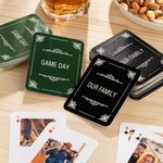 Personalized Photo Playing Cards with Text 54 Card Deck Board Game Party Favor Entertainment Housewarming Gift for Family Friends