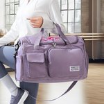 Grand sac de voyage Duffel avec nom et multi-compartiments Cadeau d'anniversaire pour les amoureux de la danse