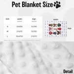 Personalized Coquette Bow Hand-drawn 1-3 Dogs Christmas Tree Pattern Blanket Christmas Home Decor Gift for Dog Pet Lover