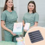 Personlig 3D-utskriven injektor Neurotoxin Botox spruthållare bricka med 5-8 platser och text Kosmetisk procedur verktygsgåva för estetisk utövare