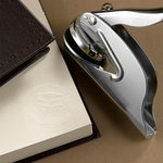 Gepersonaliseerde Embosser Stempel met Naam Kerstcadeau voor Boekenliefhebbers Bibliothecaris en Boekenclub