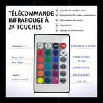 Support de Manette de Jeu Personnalisé avec Nom du Joueur LED Ajustable Accessoire de Table Cadeau Anniversaire pour Homme