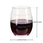 Verre à vin personnalisé avec nom gravé Anniversaire Fête des mères Cadeau d'anniversaire pour amateur de vin