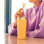 Personalized Colorful Butterfly Straw Cover Topper with Initial Charm Accessories for Stanley Birthday Gift for Women Girls