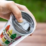 Personalised Pencil Print 20oz Skinny Tumbler with Straw Teacher Appreciation Thank You Gift for Teacher Tutor