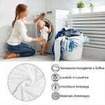 Sacco nanna a forma di coniglietto personalizzato con nome ricamato costume festivo quotidiano per baby shower regalo perfetto per neonati