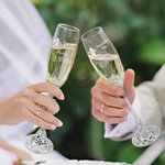 Personalized Funny Prescription Champagne Glasses Toasting Flute with Engraved Name Birthday Party Gift for Champagne Lovers