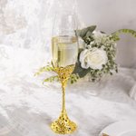 Personalized Funny Prescription Champagne Glasses Toasting Flute with Engraved Name Birthday Party Gift for Champagne Lovers