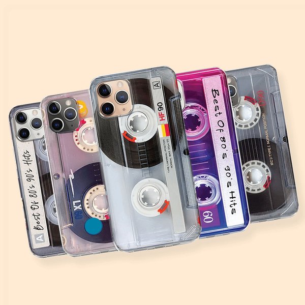 Gepersonaliseerde Vintage Audio Cassette Tape Telefoonhoesje 80'S Retro Stijl Mixtape Case Kerstmis Verjaardagscadeau voor alle iPhone Modellen