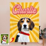 Couverture douce personnalisée avec nom et nom de famille pour chien, chat et animal de compagnie.