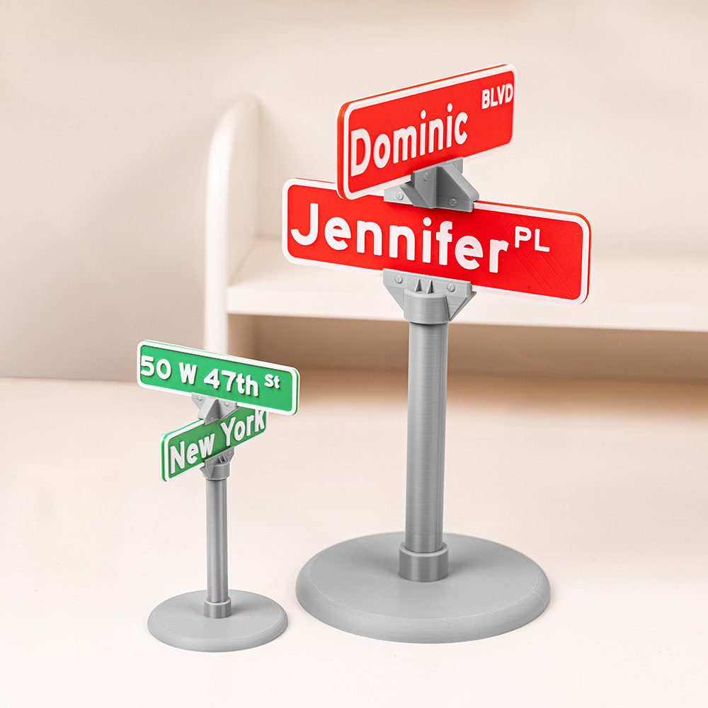 Plaque de bureau personnalisée en 3D avec marque et nom Cadeau de bureau pour les amoureux du voyage