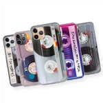 Personalisierte Retro Handyhülle 80's Audio Kassette iPhone-Hülle Weihnachten Geburtstag Geschenk für alle iPhone Modelle