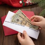 Personalised Christmas Cute Snowman Name Money Cash Gift Card Holder with Envelop Christmas Gift for Boys Girls