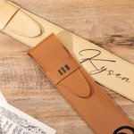 Personalised Multicolor Portable Leather Drumstick Bag with 1-2 Names and Detachable Wrist Strap Music Drum Accessory Birthday Gift for Drummer