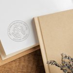 Personalisierter Niedlicher Tier beim Lesen Buchpräger mit Text Namen Hund Katze Prägestempel Weihnachten Geburtstag Geschenk für Buchliebhaber