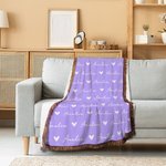 Gepersonaliseerde Multi-color Woordwolk Zachte Gerafelde Deken met Namen Gezellig Home Decor Verjaardag Kerstcadeau voor Kind Familie