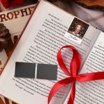 Libreria personalizzata personaggio dei cartoni animati nascita bouquet di fiori segnalibro magnetico clip con nome compleanno regalo di Natale per le