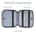 Personalized Birth Flower Cross Bible Cover Carrying Case with Name Pen Slot and Holder Birthday Christmas Gift for Christians