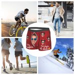 Personalized Jingle My Bells Face Photo Boxer Brief with Name Funny Quote Men's Underwear Valentine's Day Christmas Gift for Him