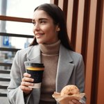 Personalised Rustic Handmade Sewn Rope Leather 10-20oz Coffee Cup Sleeve with Engraved Name Birthday Anniversary Gift for Coffee Lover Office Worker