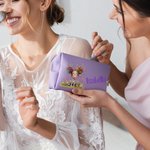 Personalised Quirky Girl PU Leather Makeup Pouch Bag with Name Travel Accessory Birthday Anniversary Gift for Woman