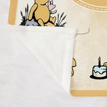 Personalized Honey Classic Winnie the Pooh and Friends Soft Throw Blanket with Name Nusery Decor Birthday Baby Shower Gift for Newborns Kids