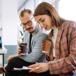 Personalised Rustic Handmade Sewn Rope Leather 10-20oz Coffee Cup Sleeve with Engraved Name Birthday Anniversary Gift for Coffee Lover Office Worker