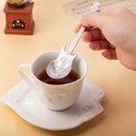 Personalisierter Mehrfarbiger Bass Löffel mit Namen Gravur Küchen Lustiges Geburtstag Geschenk für Bassisten Musikliebhaber