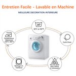 Taie d'Oreiller Personnalisée Collage de 20 Photos avec Nom Cadeau de Noël d'Anniversaire et Décoration pour Famille