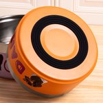 Personalised Pet Photo Food-grade Stainless Steel Non-slip Dog Cat Bowl Water Dish with Name Pet Feeding Supplies Birthday Gift for Pet Owners