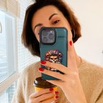 Etui de téléphone à rabat avec porte-cartes et blocage RFID Cadeau d'anniversaire personnalisé pour la famille, les amis, l'ours, le chien et les animaux grincheux