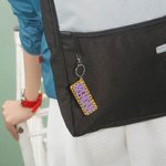 Porte-clés personnalisé en acrylique Multicolore Basket-ball Base-ball Volley-ball Porte-nom Cadeau de rentrée pour les amoureux du sport