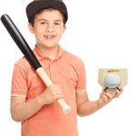 Personalized Wooden Baseball Home Plate Trophy Holder Stand with Engraved Text Meaningful Gift for Baseball Players