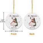 Personlig Nötknäpparen Clara Balettdansör Julprydnad med namn och år Julgransdekoration Balett Recital Present till Ballerina Girl