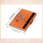 Casse-Noisette personnalisé Cahier A5 avec stylo en bois Cadeau de Noël pour ami(e) et famille