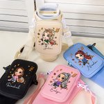 Bolsa porta botella de agua con bolsa y correa ajustable personalizada con el nombre de una chica de fútbol 40 oz Stanley Accesorios Regalo de cumplea