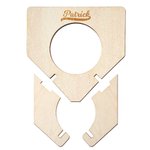 Personalized Wooden Baseball Home Plate Trophy Holder Stand with Engraved Text Meaningful Gift for Baseball Players