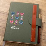 Casse-Noisette personnalisé Cahier A5 avec stylo en bois Cadeau de Noël pour ami(e) et famille
