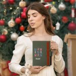 Casse-Noisette personnalisé Cahier A5 avec stylo en bois Cadeau de Noël pour ami(e) et famille